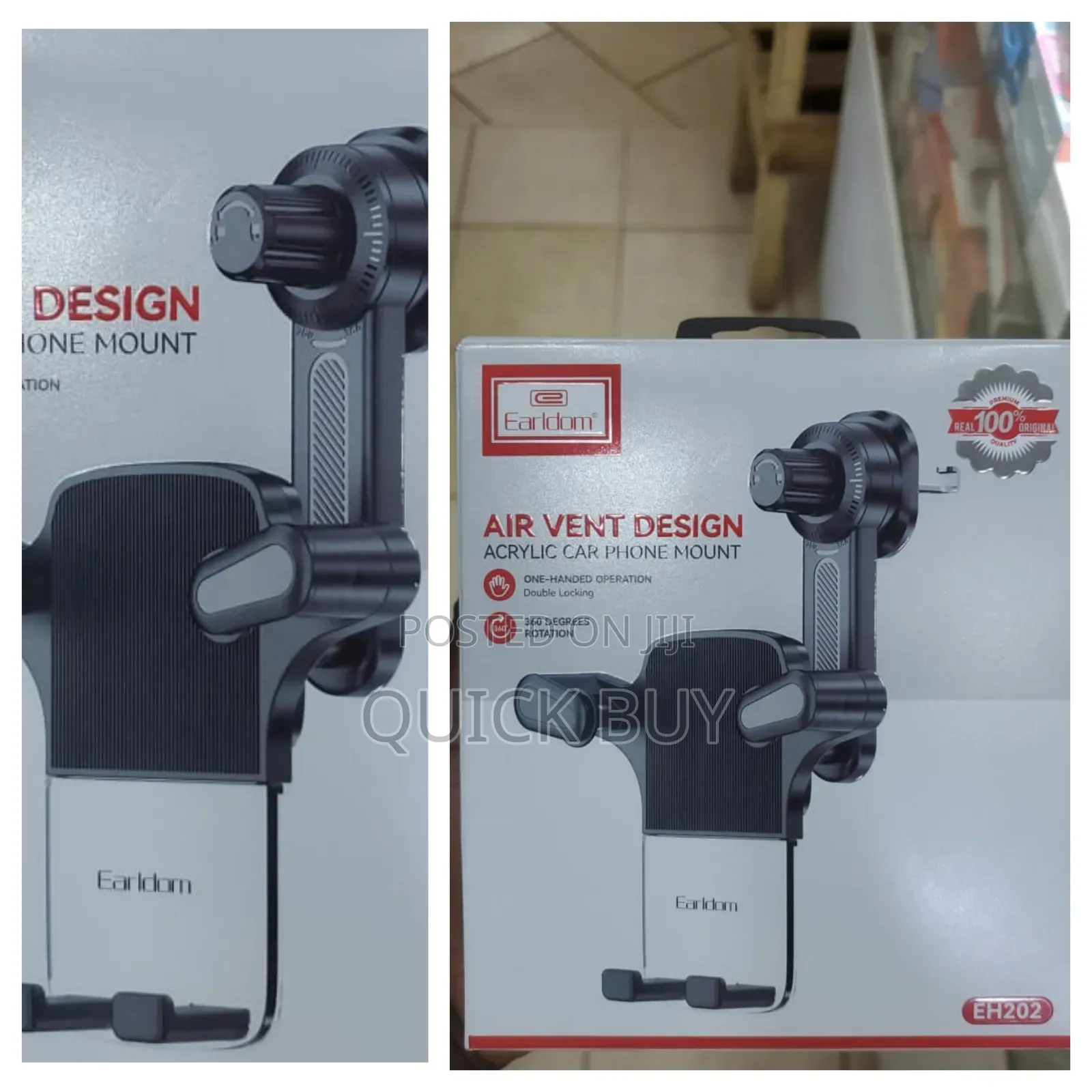 New Acrylic Car Phone Mount