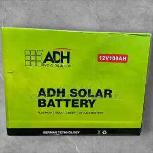 100 Ah Original Adh Solar Powder Battery MKGH