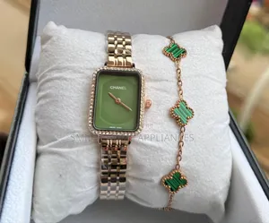 Chanel Ladies Gift Box Wrist Watch With a Genuine Bracelet