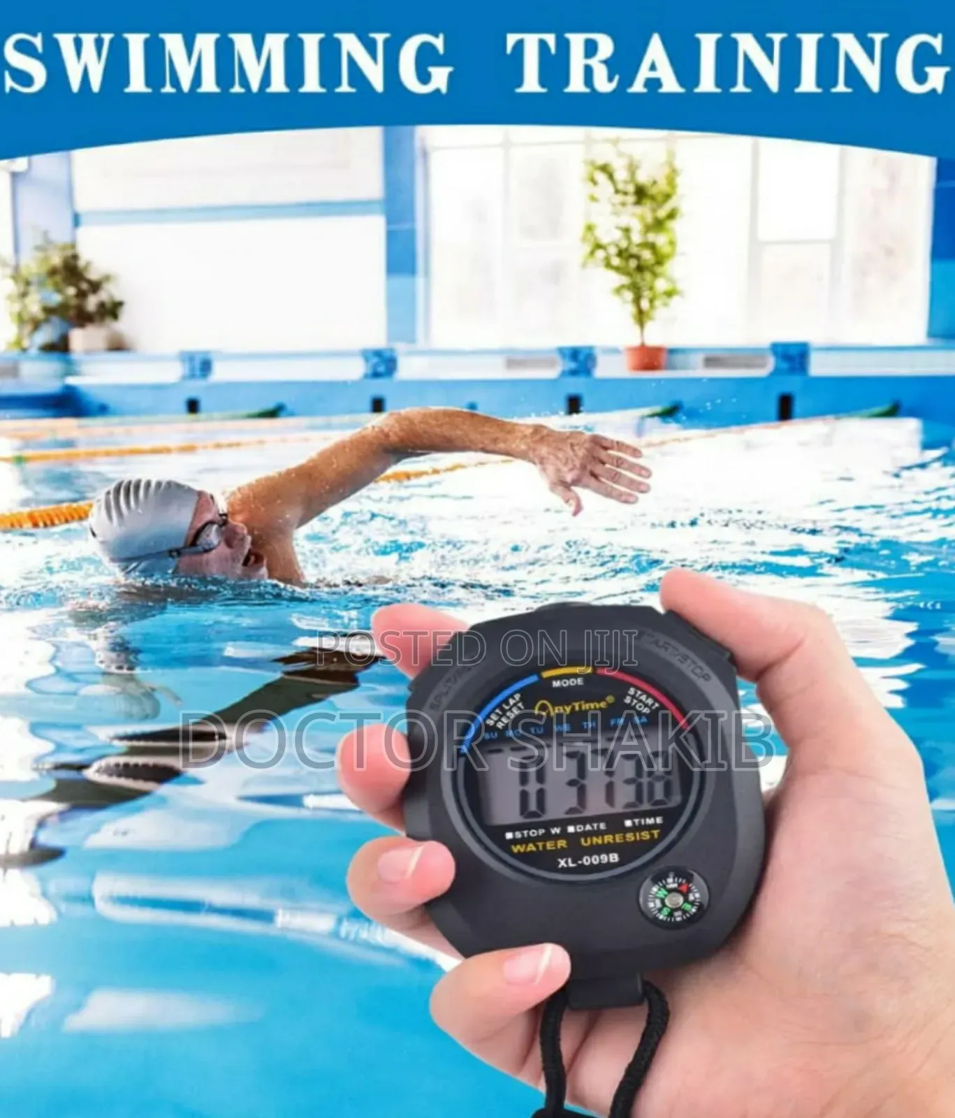 New Professional Digital Sports Stopwatch