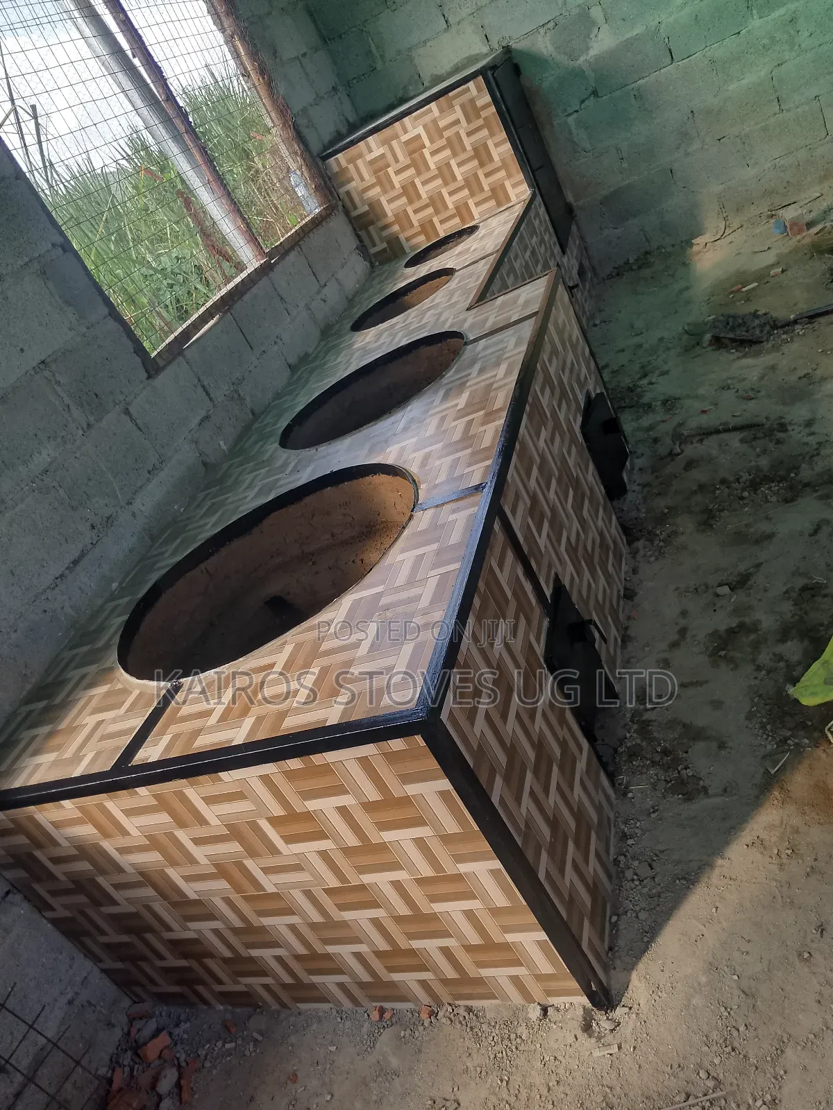 Combo of Charcoal and Firewood Stove