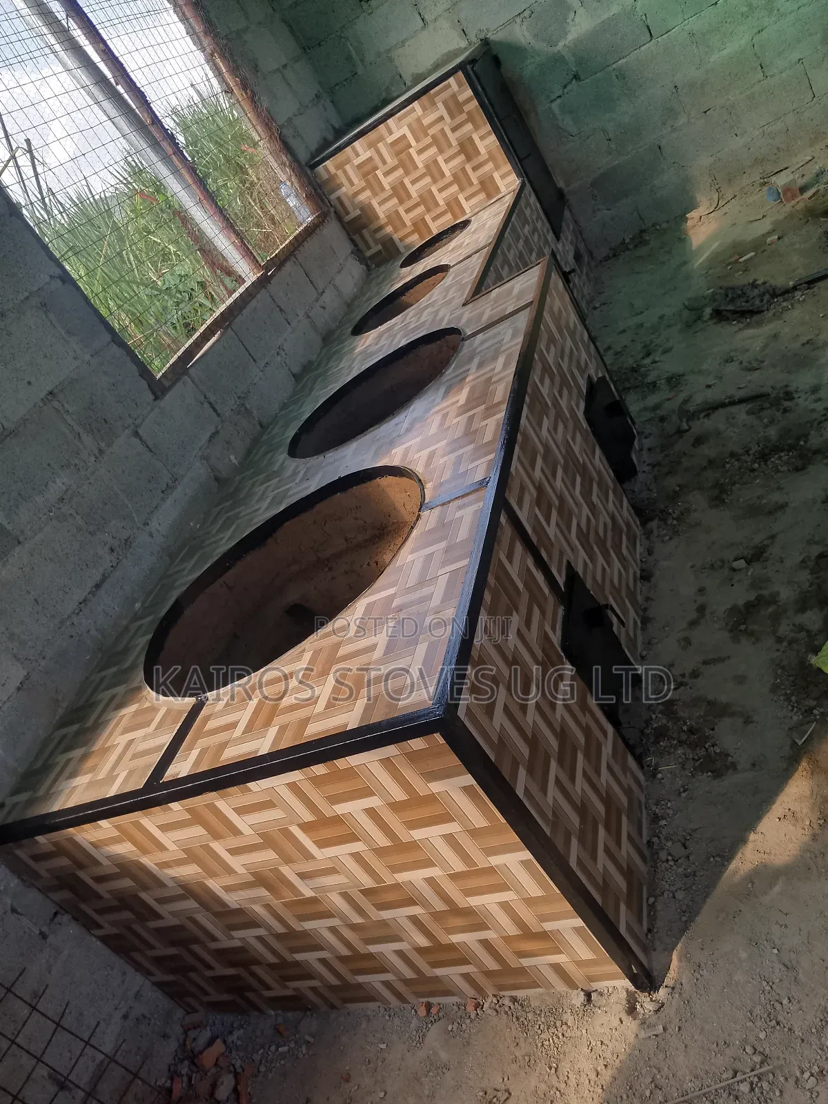 Combo of Charcoal and Firewood Stove