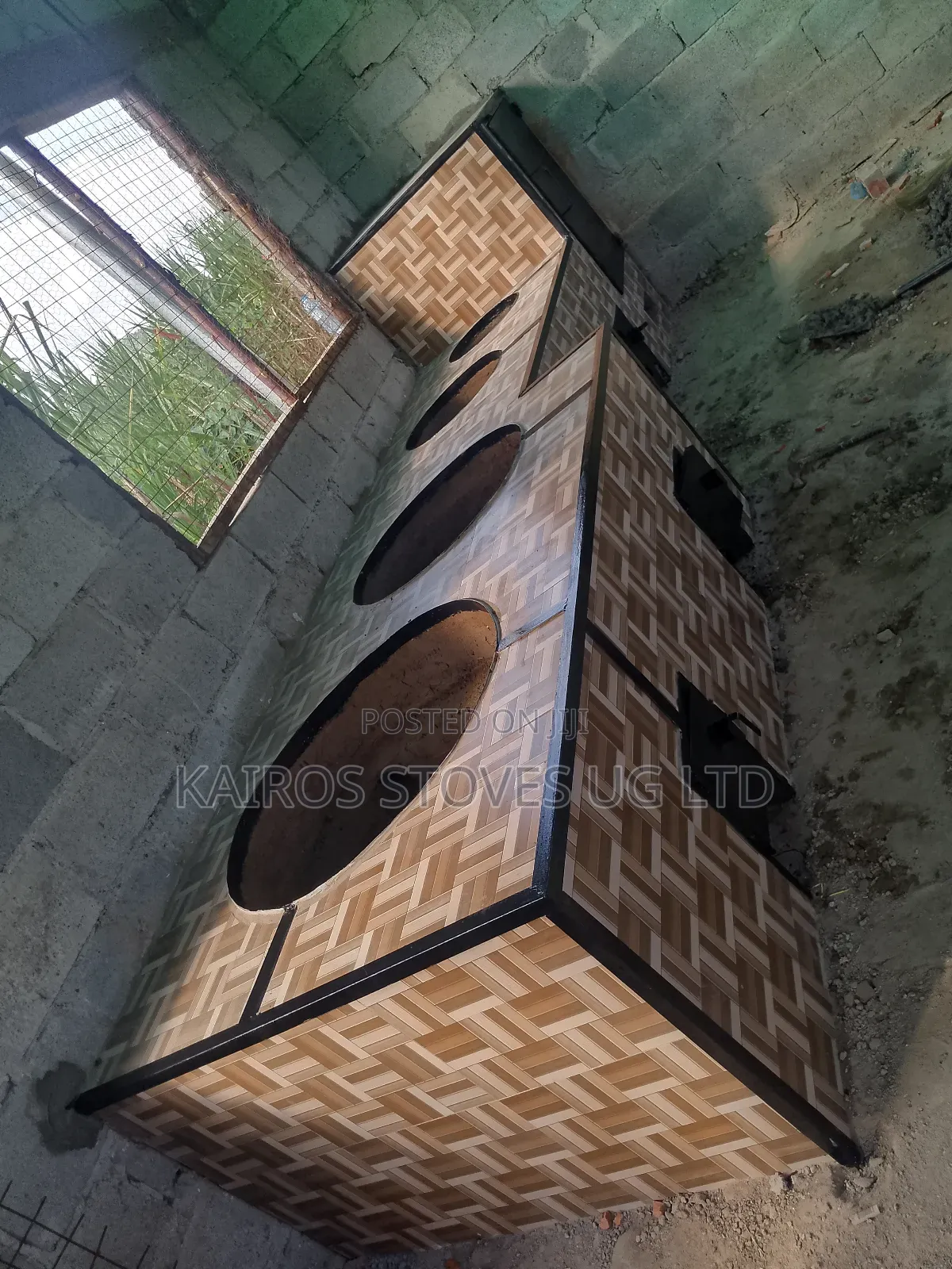 Combo of Charcoal and Firewood Stove