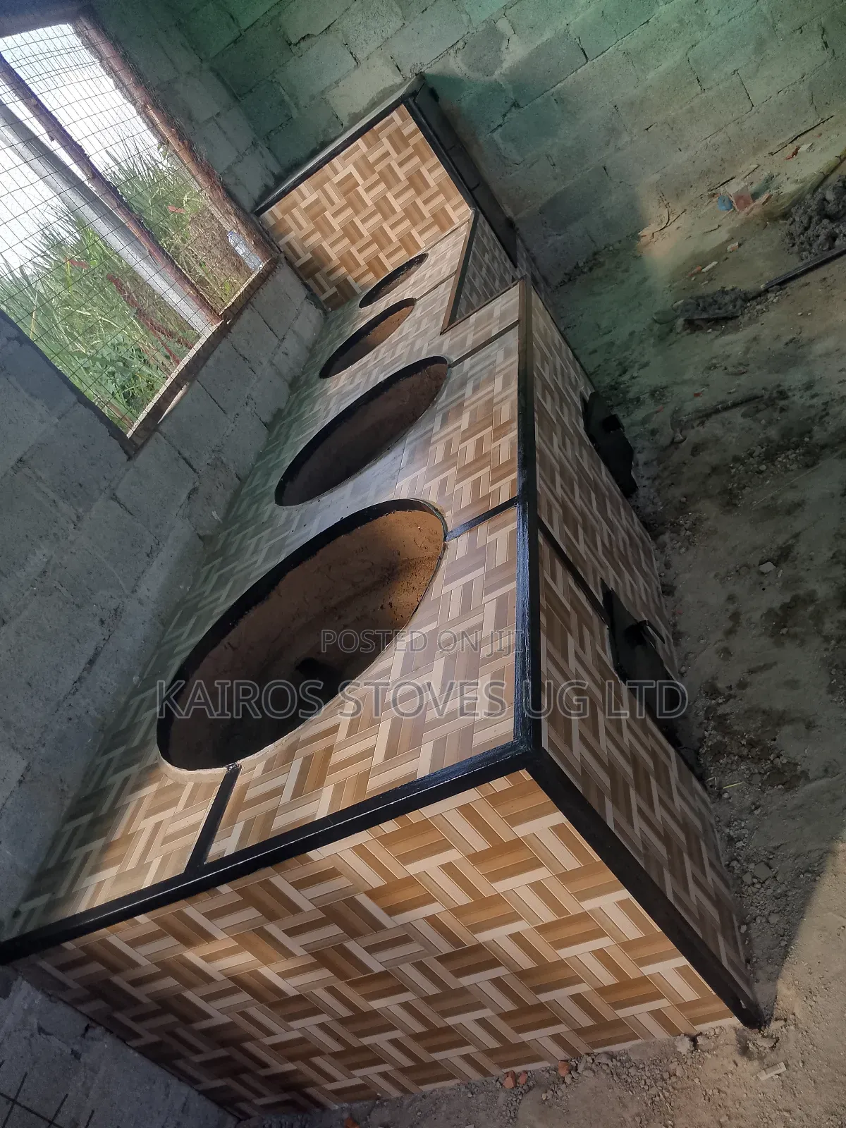Combo of Charcoal and Firewood Stove
