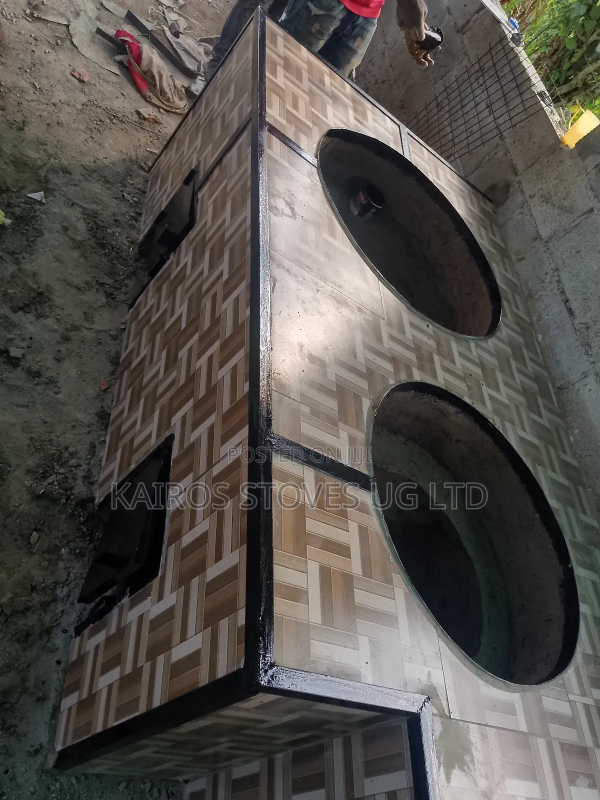 Combo of Charcoal and Firewood Stove