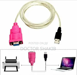 New Usb To Rs232 Serial Cable Female Port