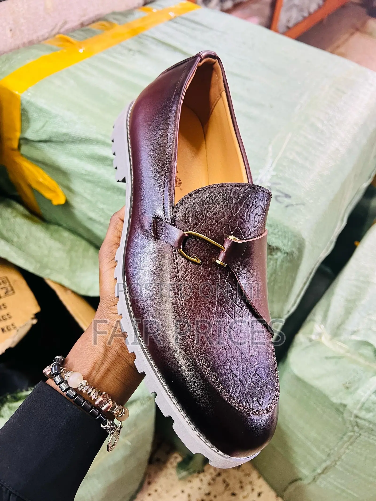 Gentle Oxfords Coffee Brown