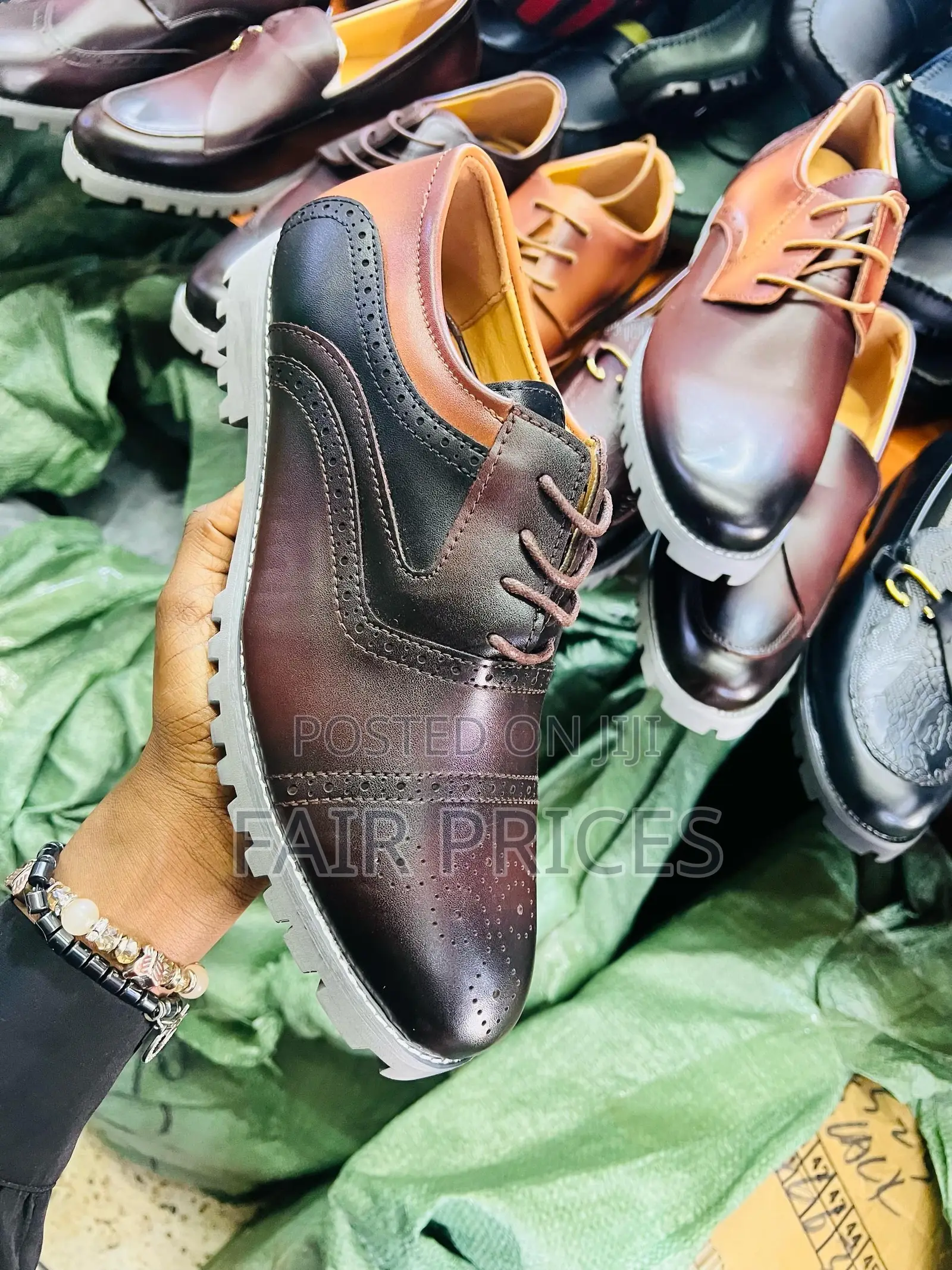 Gentle Oxfords Coffee Brown