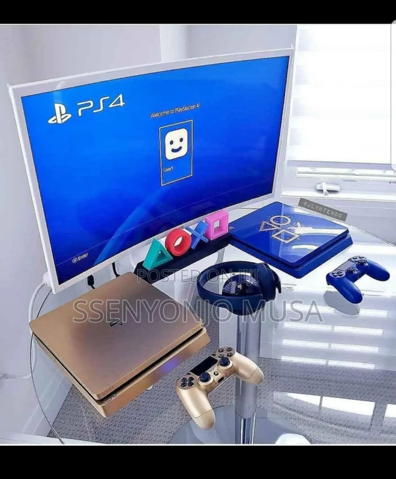 Playstation 4 Slim 500gb Console - Black