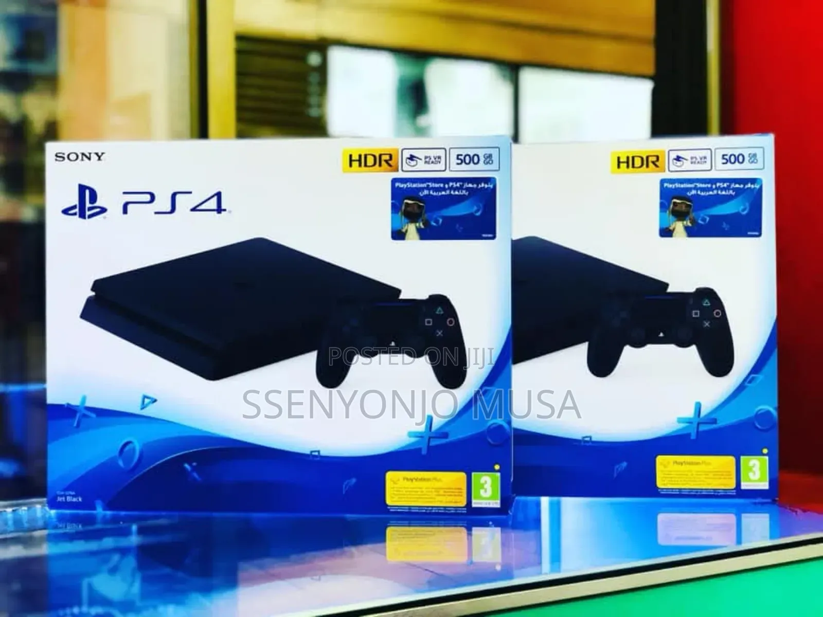 Playstation 4 Slim 500gb Console - Black