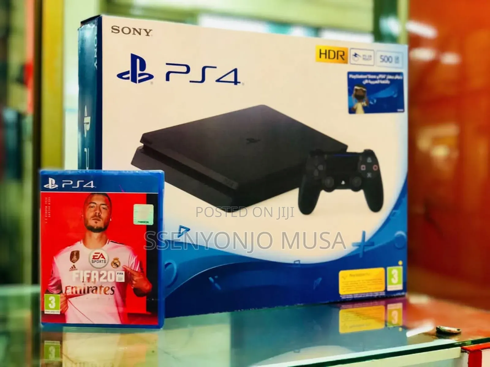 Playstation 4 Slim 500gb Console - Black