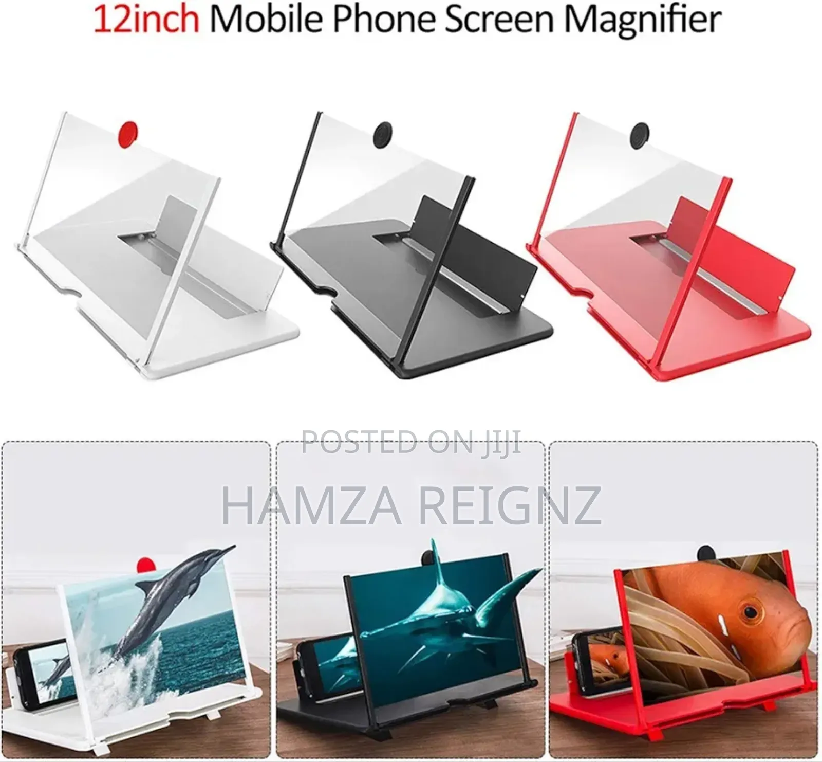 Screen Magnifier Mobilephone Screen Magnifier 12 Inch 3d