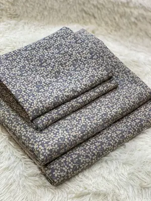 Grey Bedsheets With Little Floral Design
