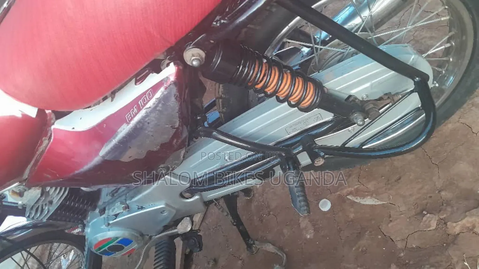 Bajaj Boxer 2017 Red