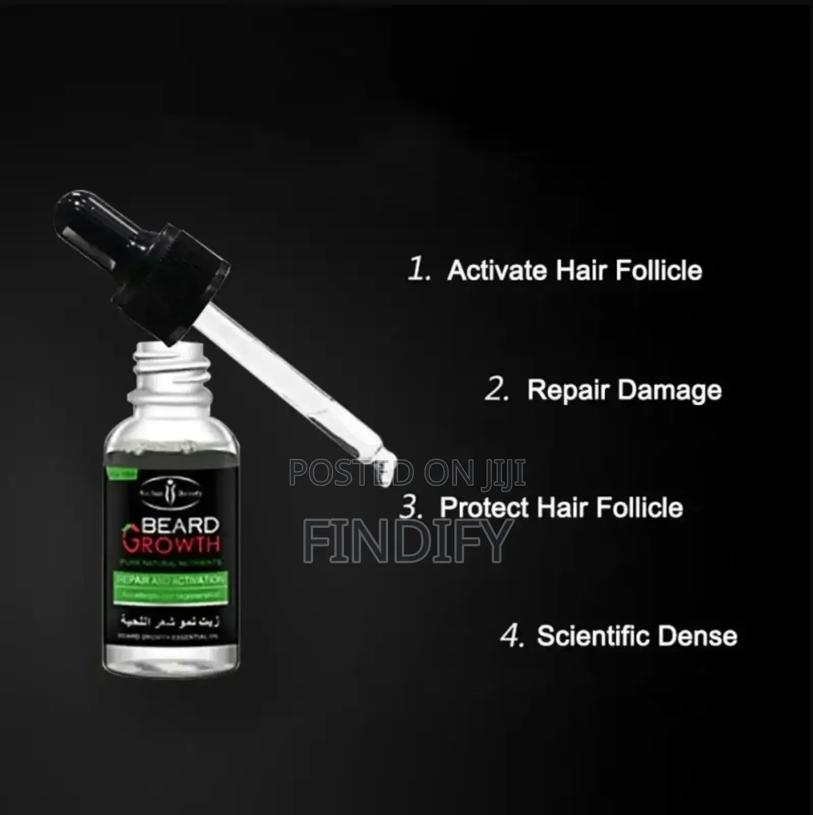 Natural Organic Beard Growth Oil