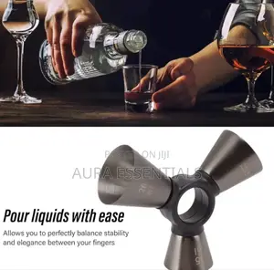 Stainless Steel 3-End Bar Measuring Cup