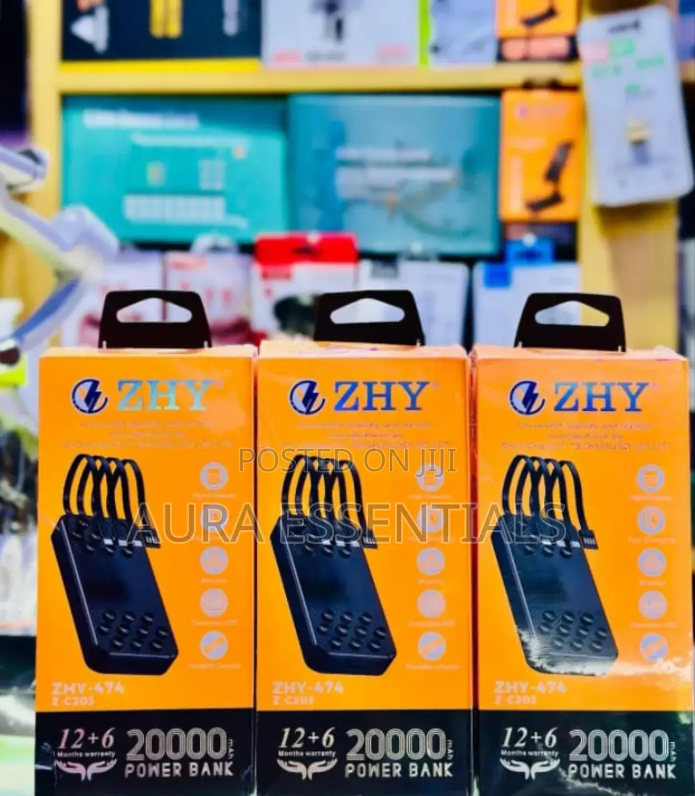 Zhy 2000mah Pocket Power Bank