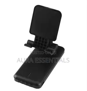 Zhy 2in1 10000mah Power Bank With Foldable Phone Holder