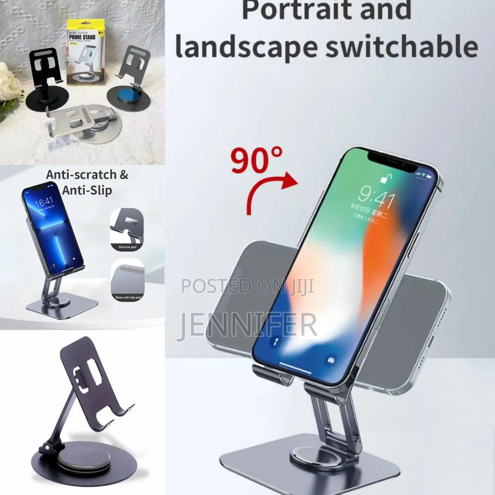 Adjustable Desk Phone Stand
