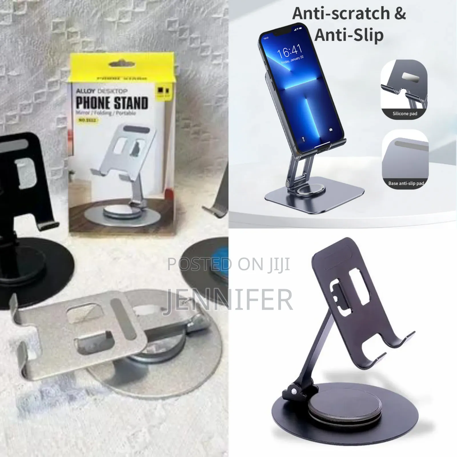 Adjustable Desk Phone Stand
