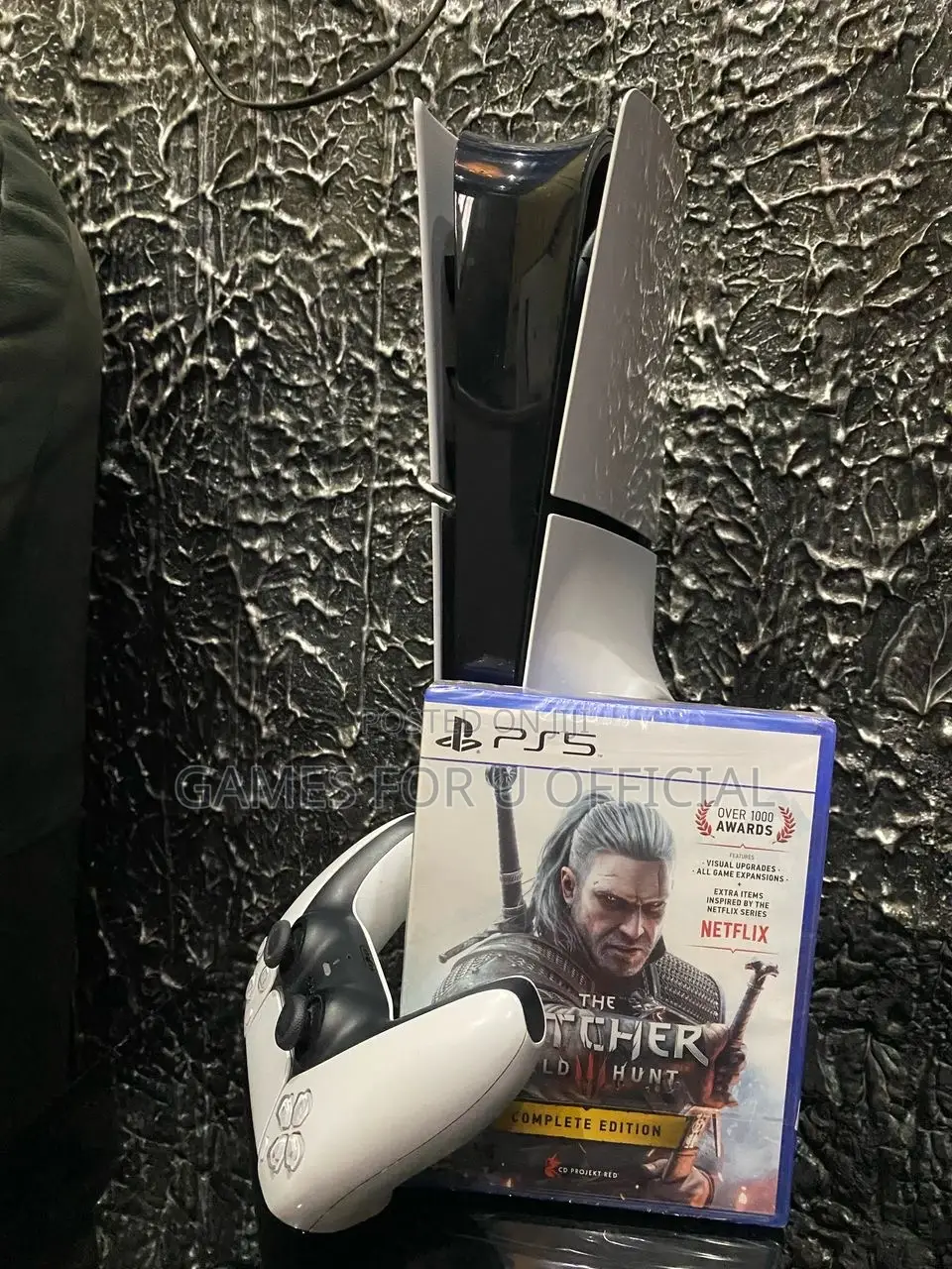 Ps5 Slim Disc Version 1pad Witcher Game