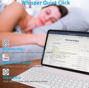 2in1 Bluetooth Keyboard and Mouse for iPad,Tablets,Phones