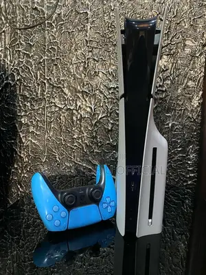 Ps5 Slim Disc Edition Blue Pad Slightly Used