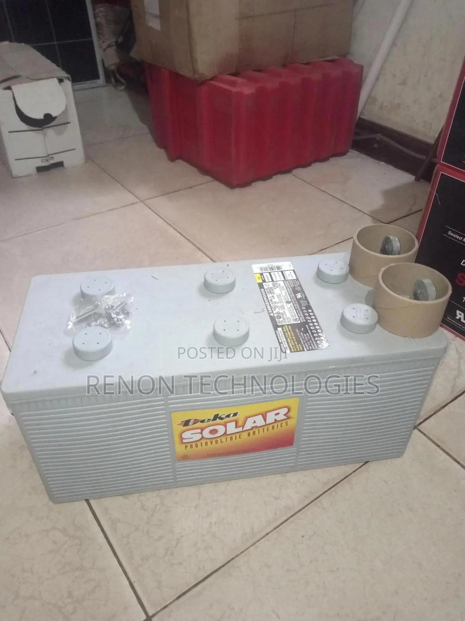 Deka Gel 210ah Solar Batteries. Made in Usa