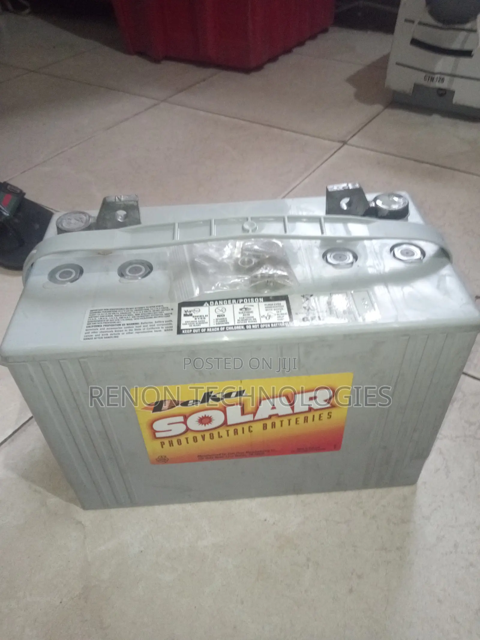 Deka Gel 100ah Solar Batteries. Made in Usa