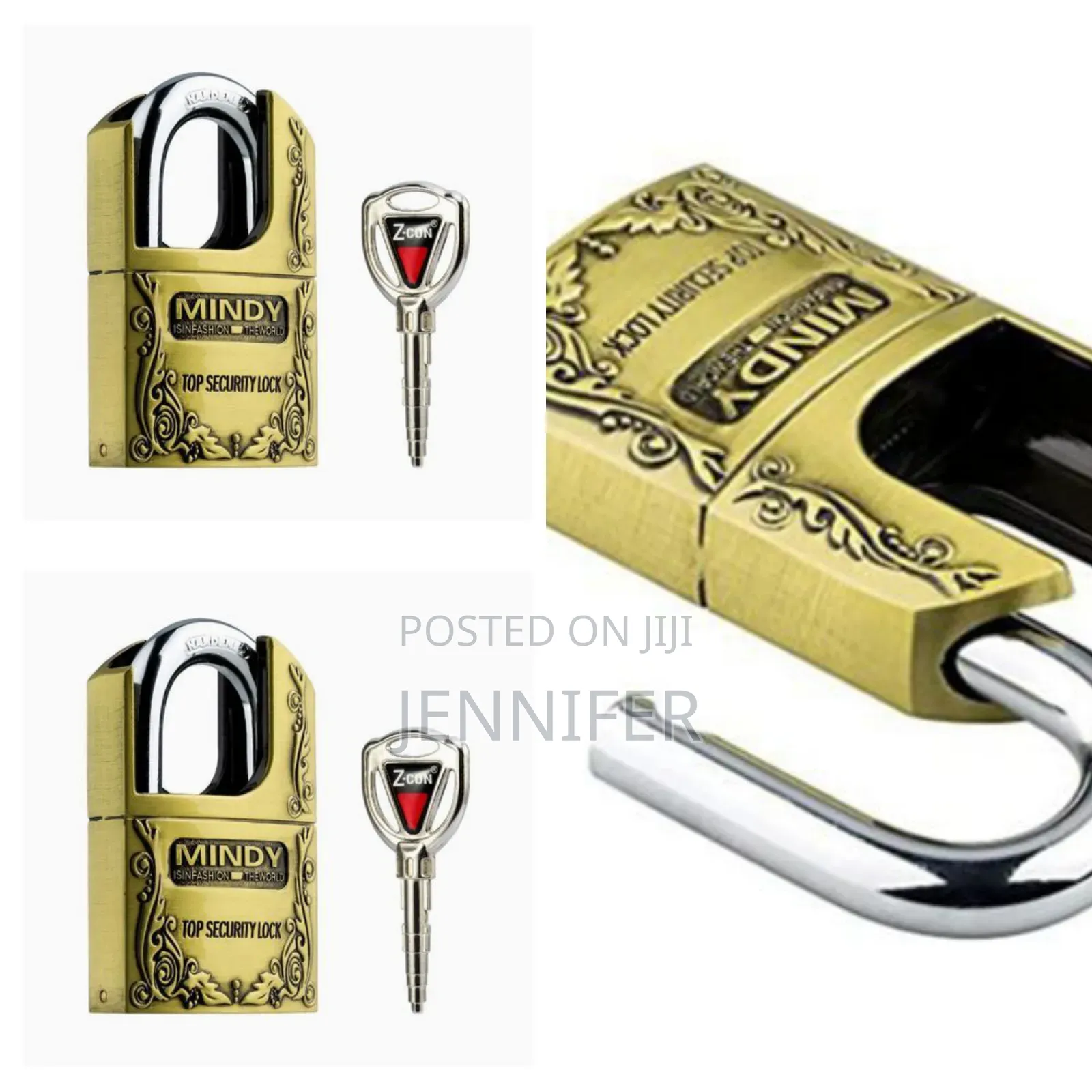 Anti Rusting Coated Mindy Security Padlock