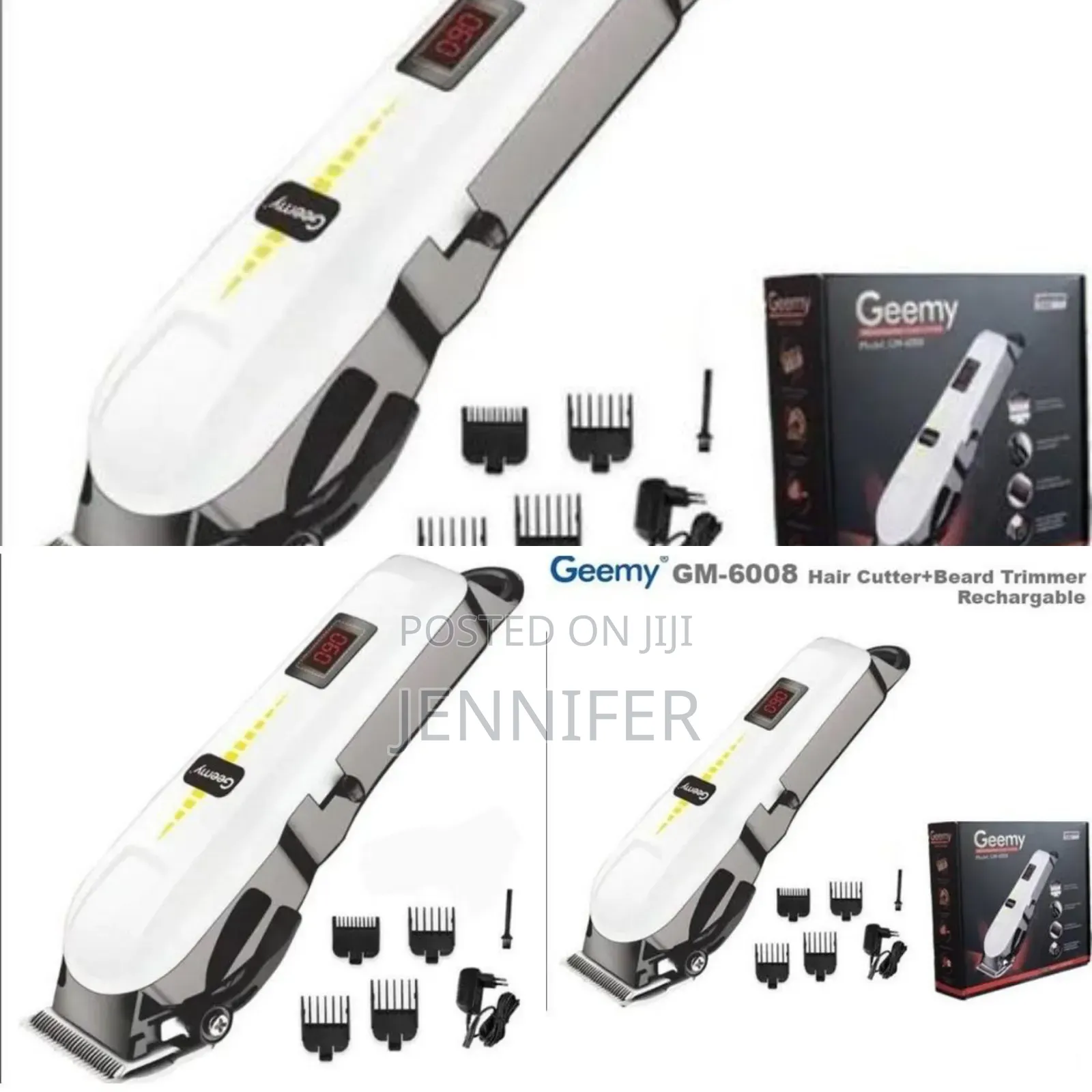 Gemmy Rechargeable Commercial Salon Hair Clipper