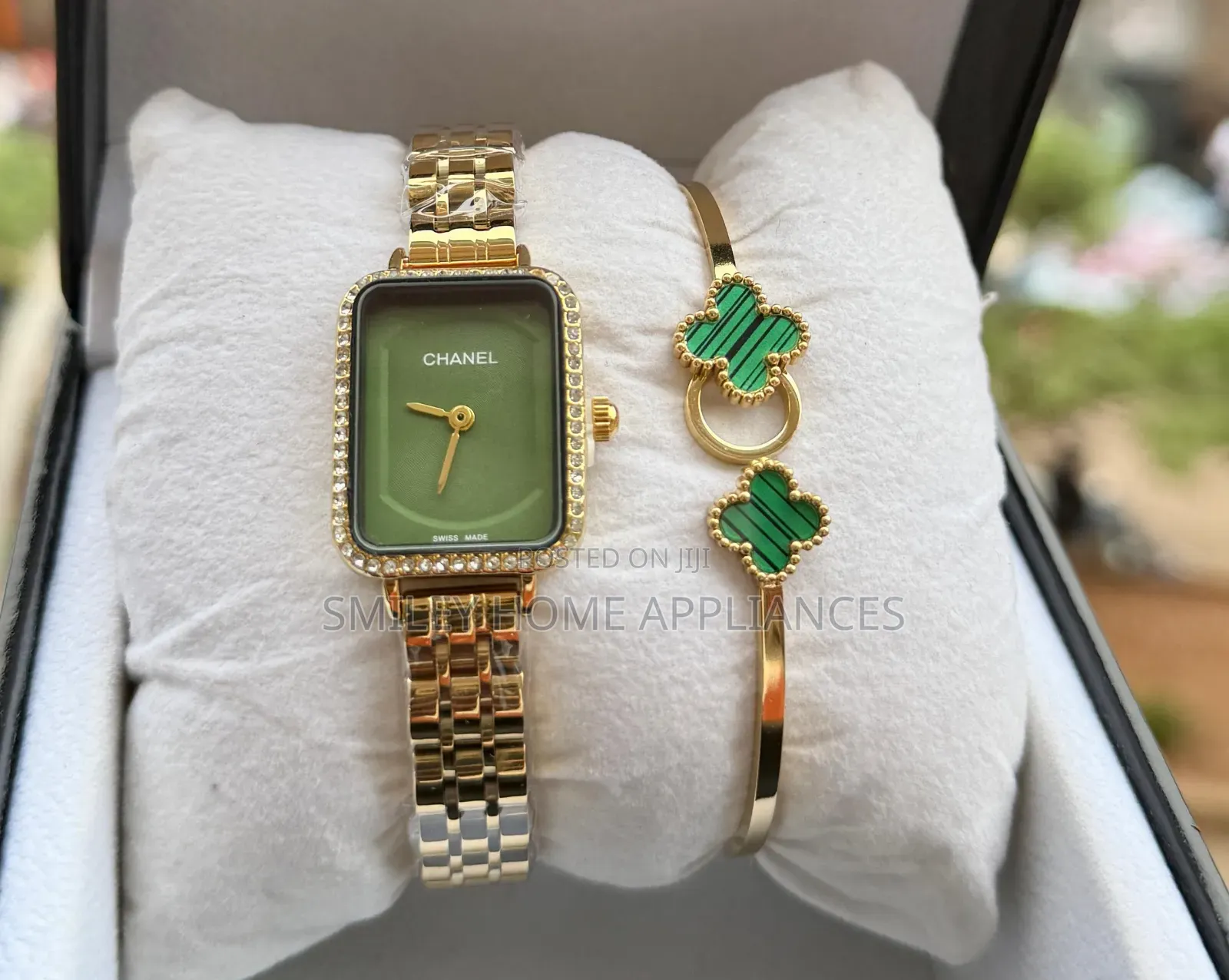 Original Gold Chanel Women's Wrist Classy Analog Watch.