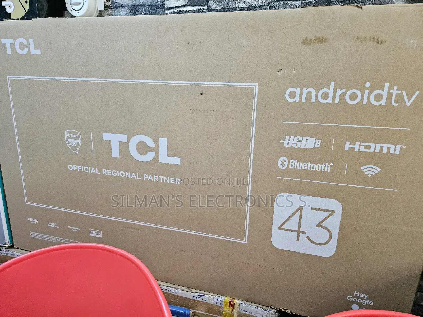 Open Box TCL 43" Smart Tv