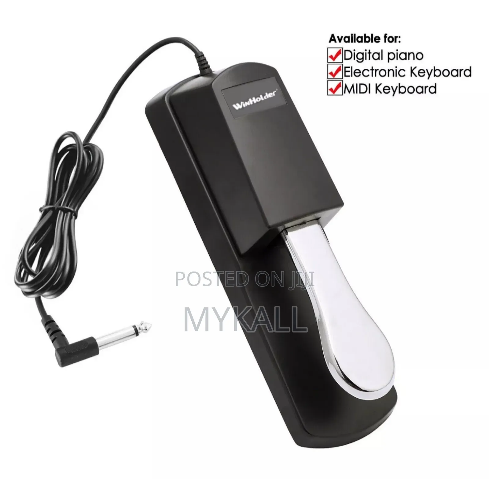 Sustain Pedal Keyboard Foot Damper Pedal Footswitch