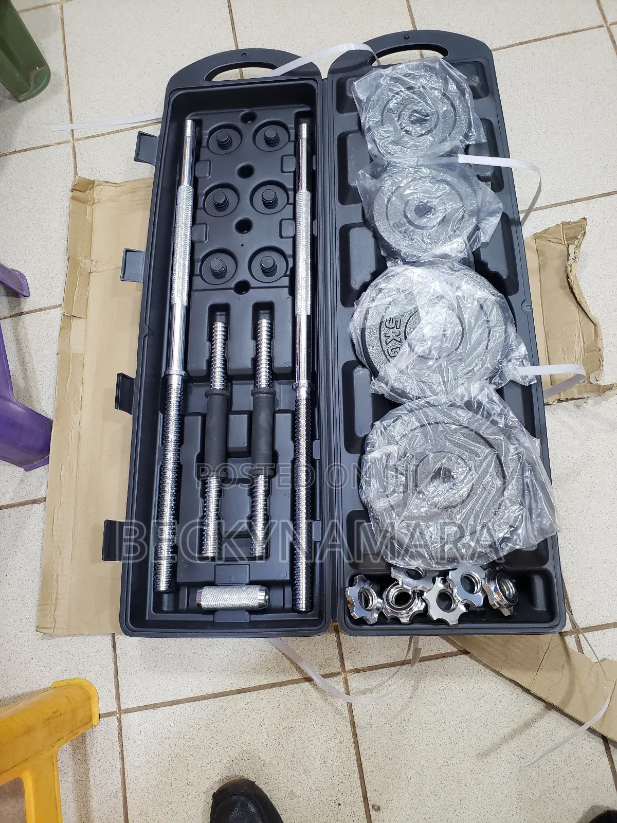 50kg Boxed Dumbells