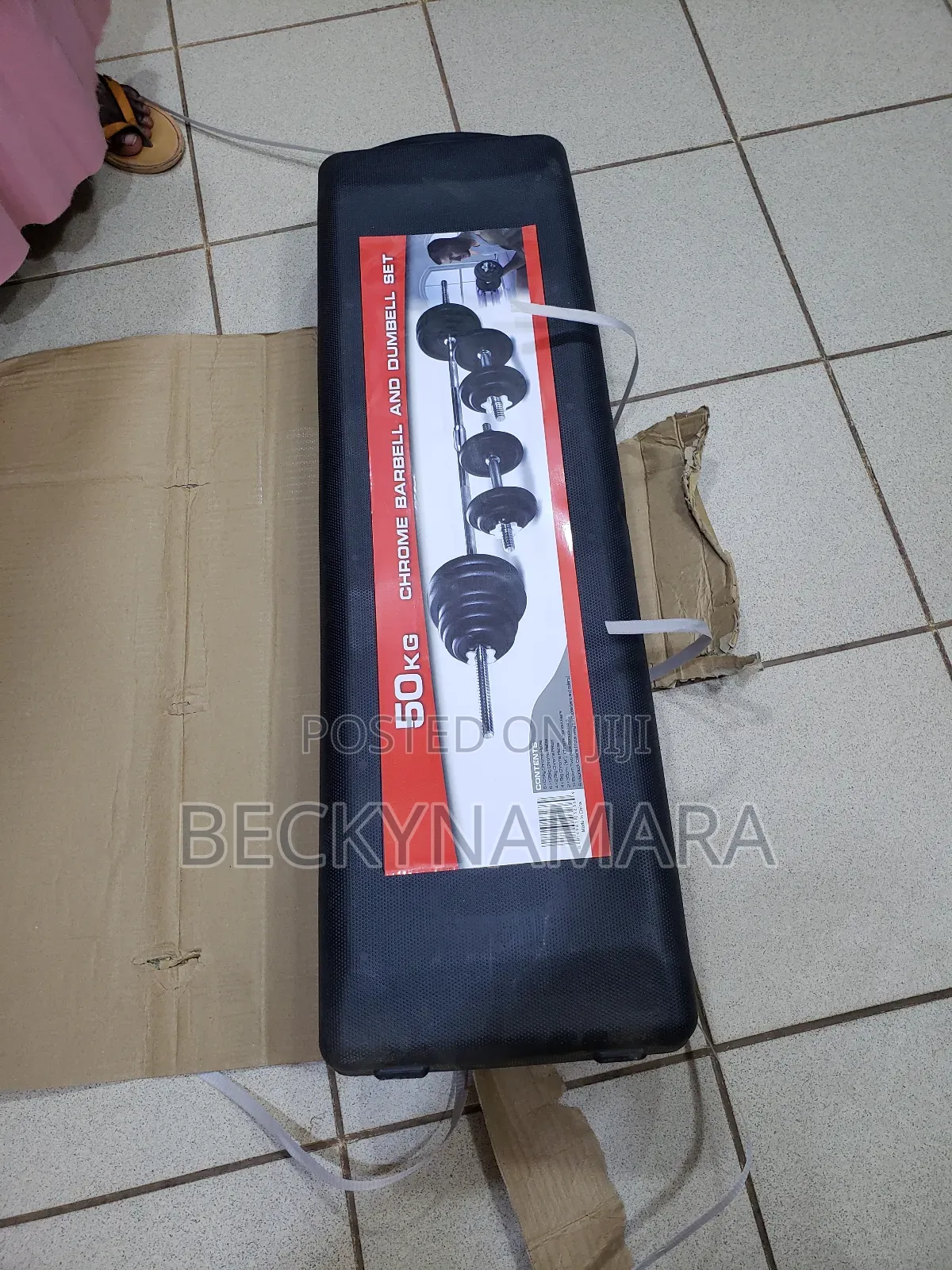 50kg Boxed Dumbells
