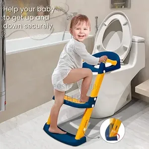 Potty Training Toilet Seat With An Anti-slip Step Ladder