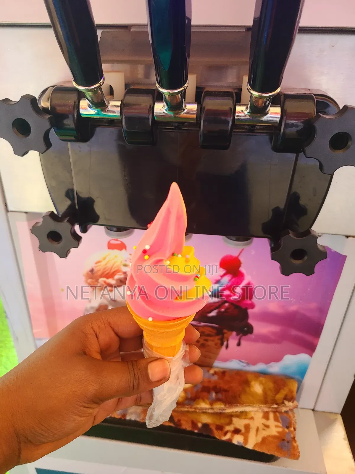 Ice Cream in Different Flavours