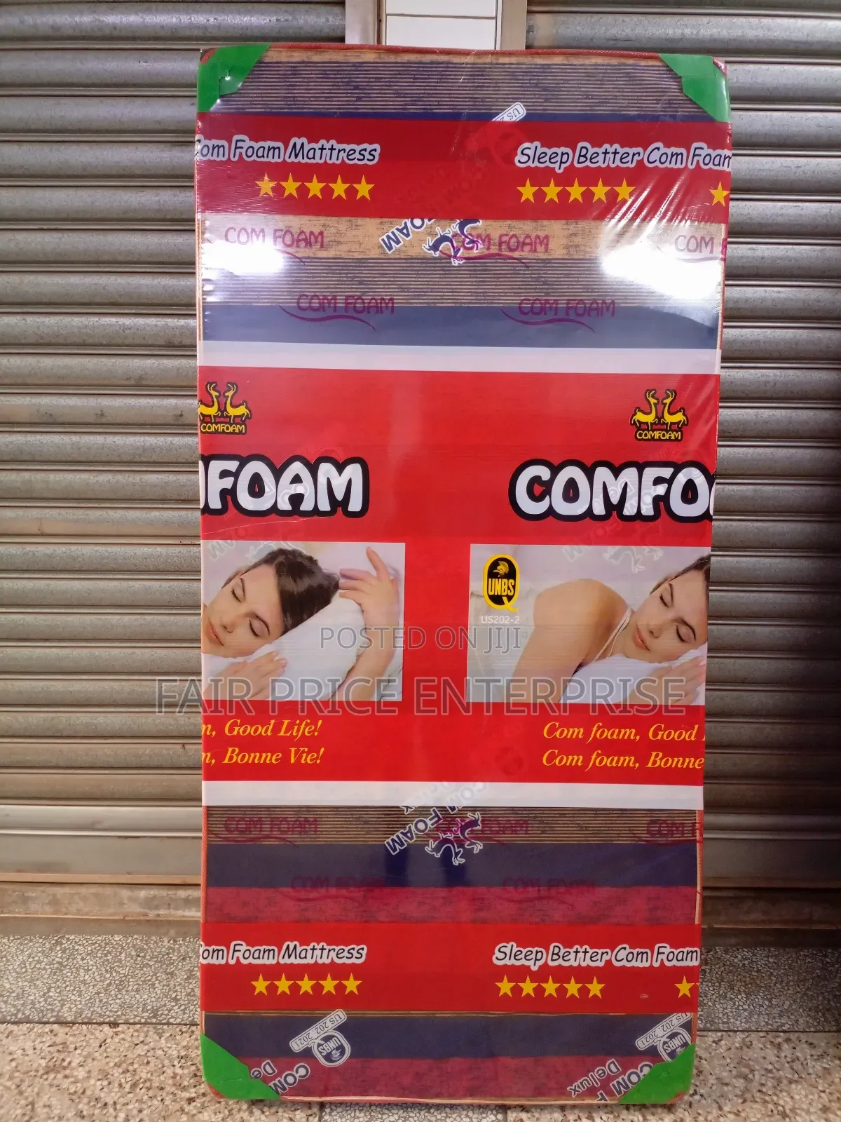 Comfoam Mattress Highest Quality 3x6 By4 Inche/Sealed Cover