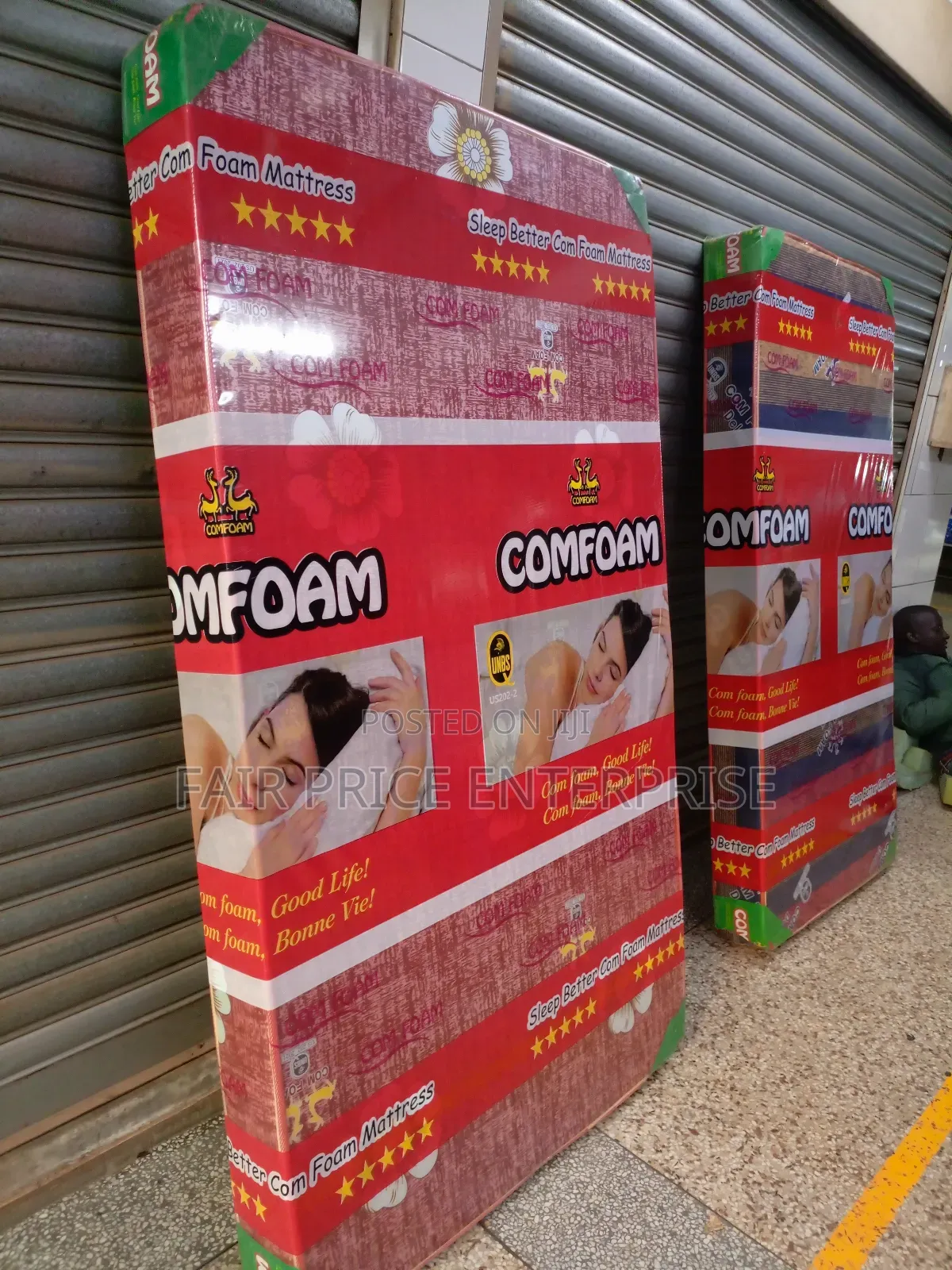 Comfoam Mattress Highest Quality 3x6 By4 Inche/Sealed Cover