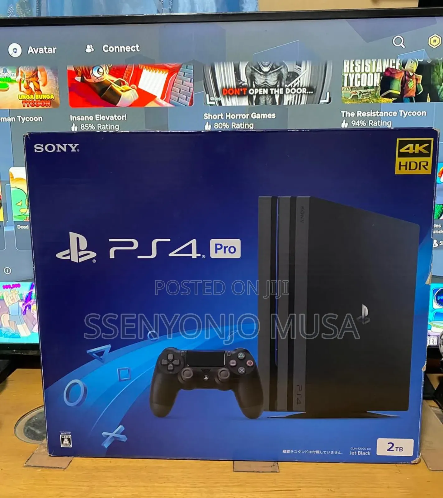 Ps4 Pro 1tb With Free Game + Efc24 Bundle - Black