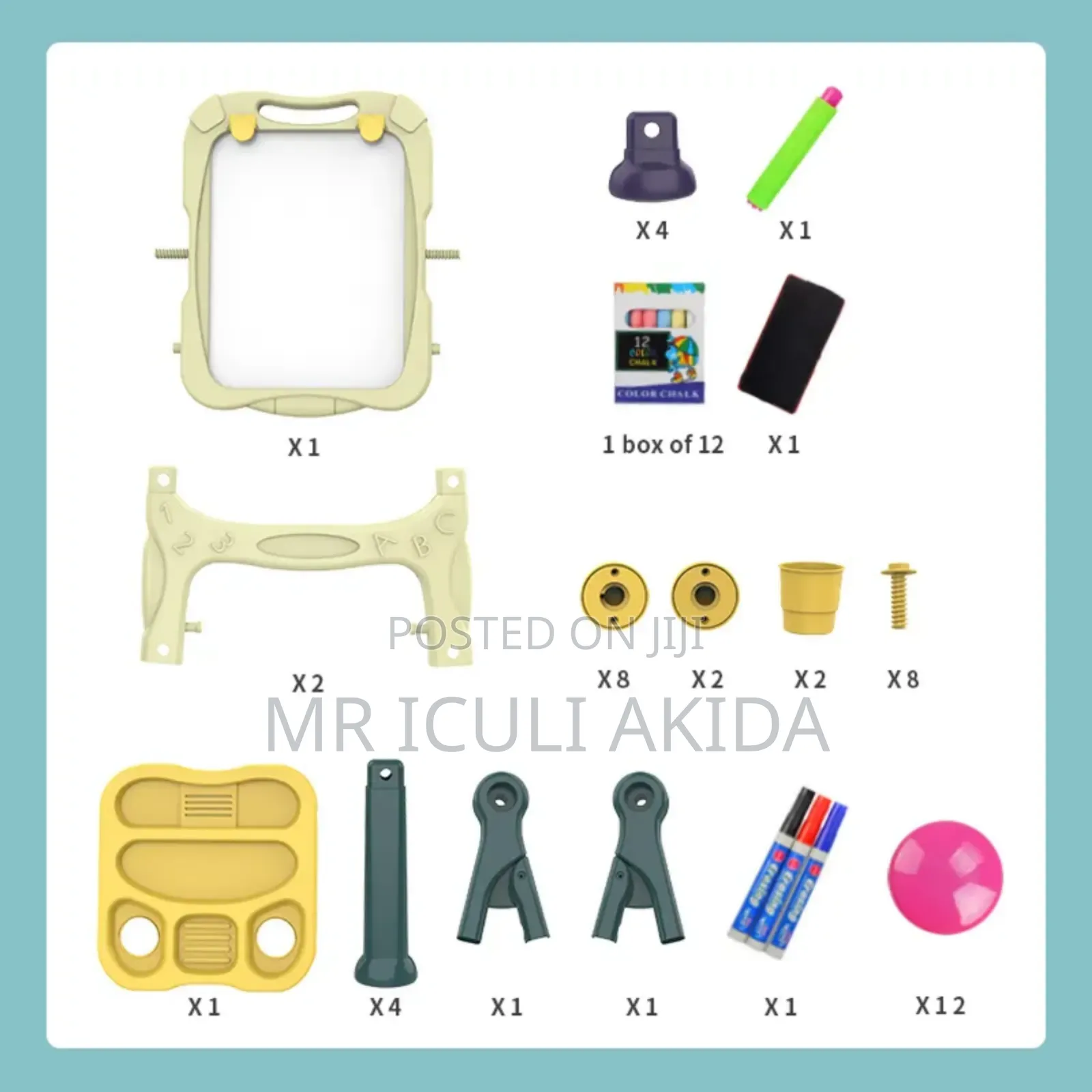 Easel Adjustable Writing,Sketch Painting Kids Drawing Board