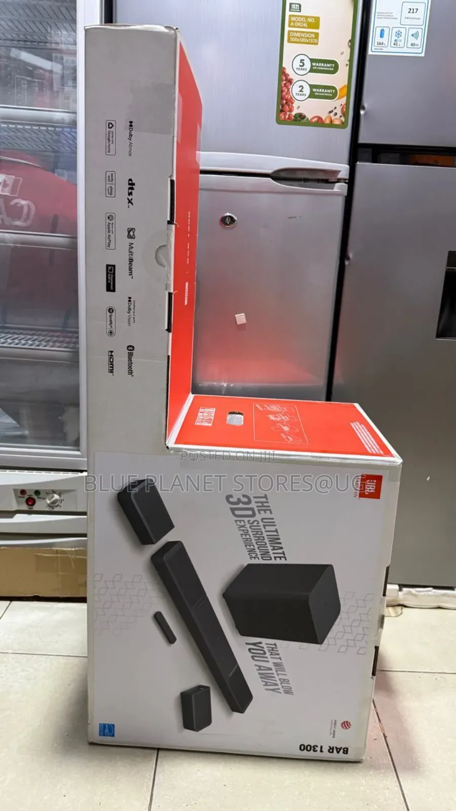 JBL 11.1.4ch Bar 1300 Soundbar \\ 1170w \ Detachable Speaker