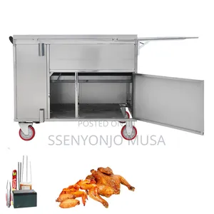 Commercial Electric Chicken Roaster - Rotary Yakitori Grill