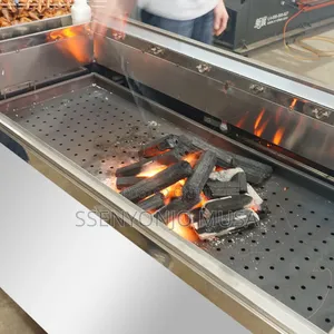 Commercial Electric Chicken Roaster - Rotary Yakitori Grill