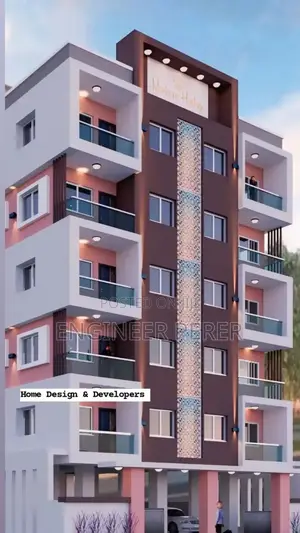 Apartments Design Plan and Construction 6floors