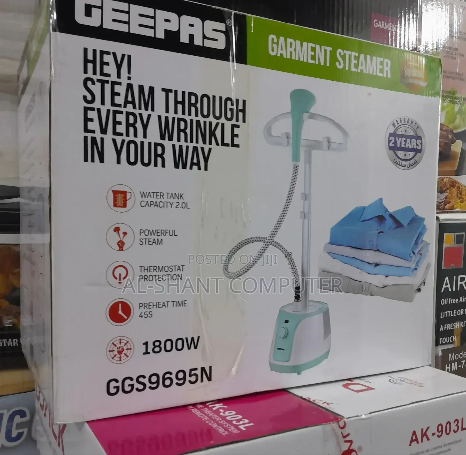 Geepas Garment Steamer/Garment Steamers