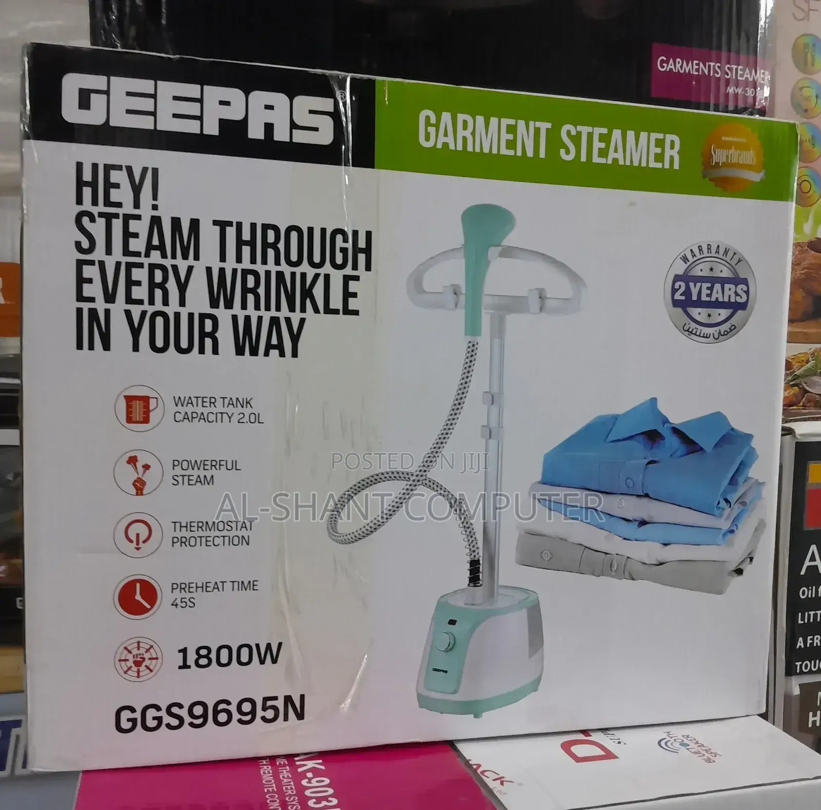 Geepas Garment Steamer/Garment Steamers