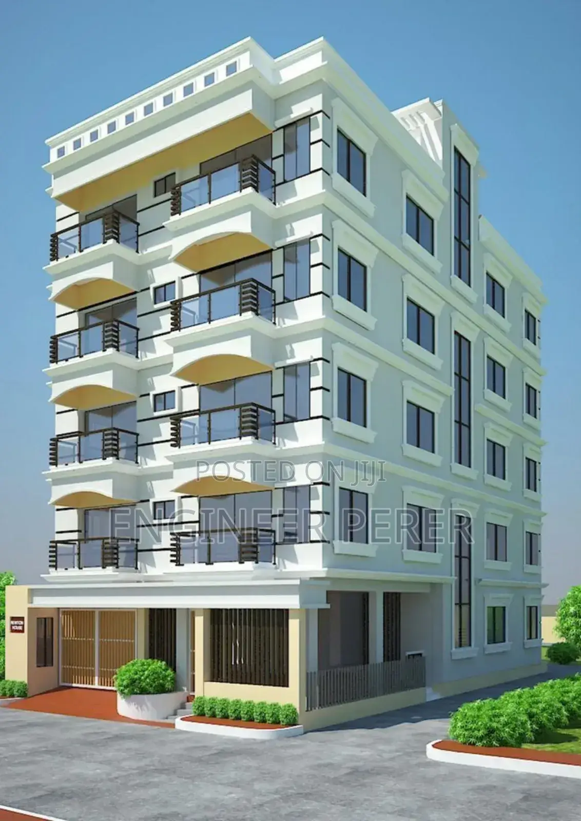 5 Floors Apartment Design and Construction Services