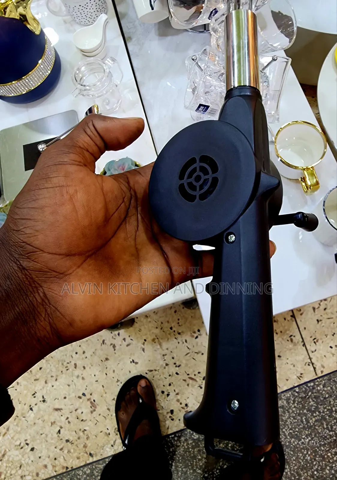 Air Blower for Barbecue Grill